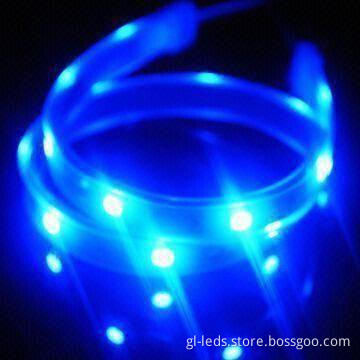 Flexible LED Strips with 36/72W Maximum Power and 12/24V DC Input Voltage